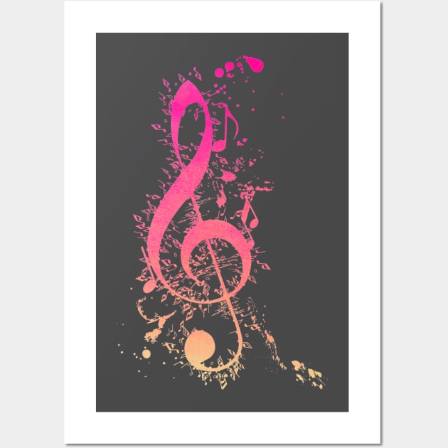 Musical Expression Wall Art by AlondraHanley